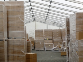 Raktársátor 17,5 méter széles-19